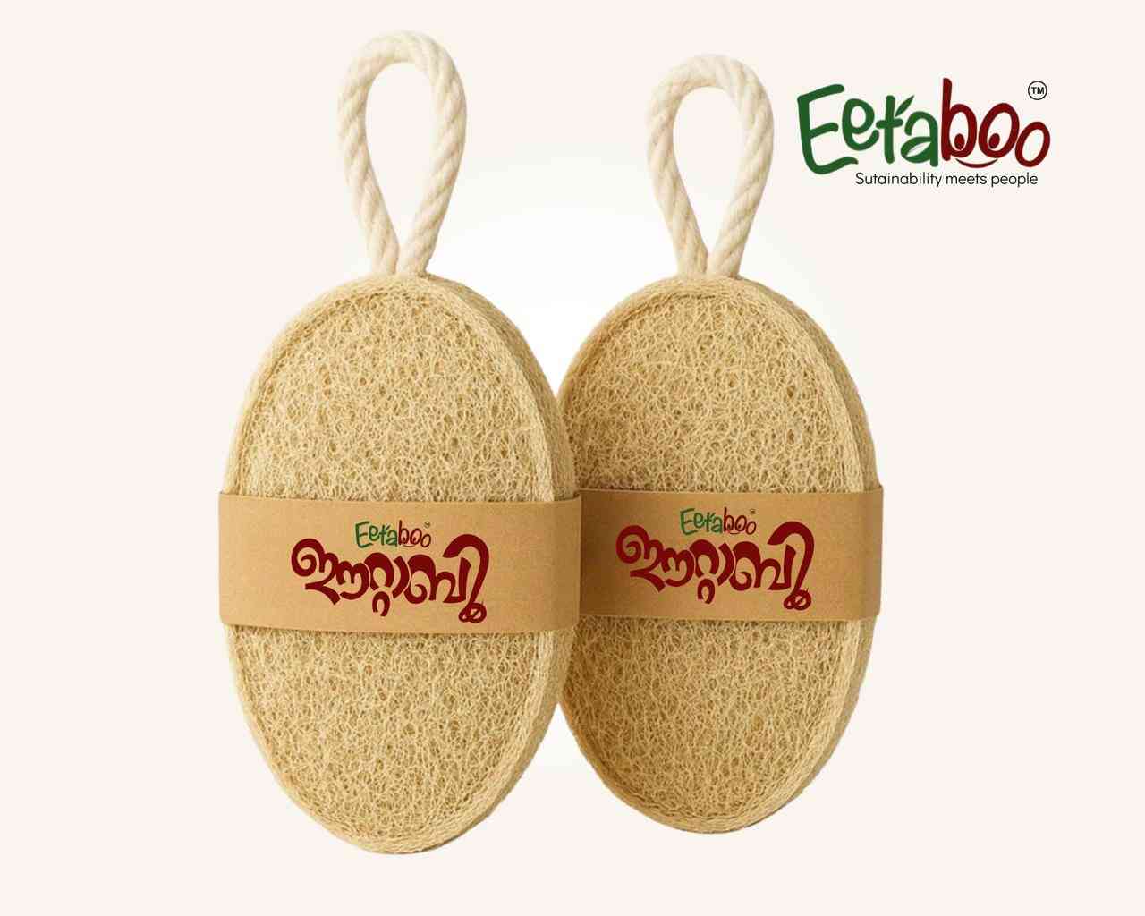 Eetaboo Natural Double Side Loofah